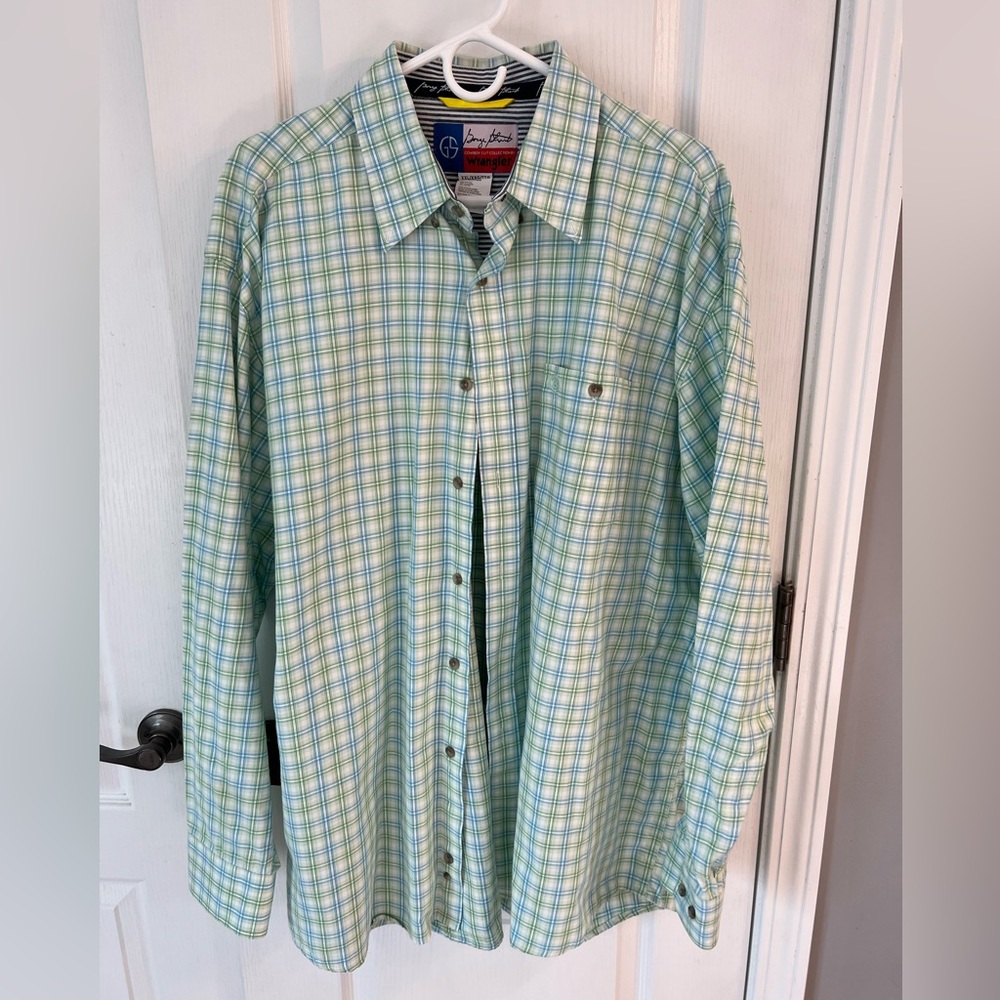 George Strait Wrangler button down mens XXL